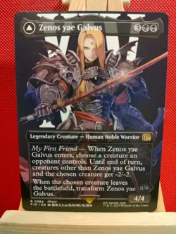 Zenos Yae Galvus (Borderless) - Final Fantasy - NM - Rare - MTG - Image 1