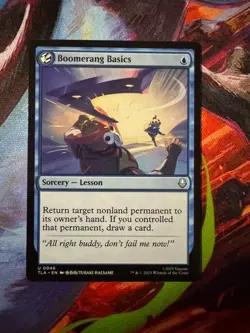 Boomerang Basics Avatar: The Last Airbender Magic MTG NM - Image 1