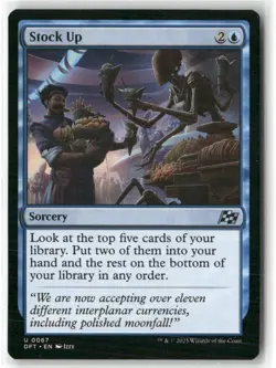 Aetherdrift Magic: The Gathering Stock Up NM - Image 1