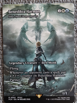 MTG ~ Benedikta Harman - Final Fantasy -NM - Rare - Image 1