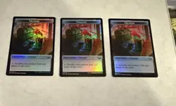 3x Angel / Treasure Tokens FOIL Dual-Sided - NM/M Streets of New Capenna MTG - Image 2