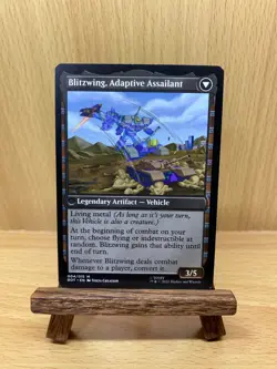 Blitzwing Cruel Tormentor // Blitzwing Adaptive Assailant - NM - MTG - Image 2