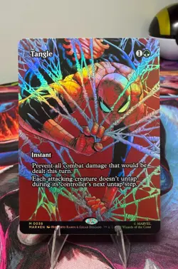 MTG Spider-Man Tangle Borderless Foil M0038 - Image 1