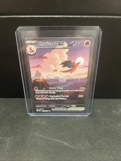 Pokemon TCG Charizard EX 199/165 Scarlet & Violet 151 Special Illustration Rare - Image 1