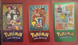 POKEMON : TOPPS CHROME TV ANIMATION SERIES 2 COMPLETE Box Topper Set 1 2 3 4 5 - Image 2