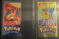 POKEMON : TOPPS CHROME TV ANIMATION SERIES 2 COMPLETE Box Topper Set 1 2 3 4 5 - Image 3