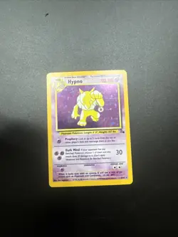 1999 POKEMON FOSSIL 8 HYPNO-HOLO Base Set - Image 1