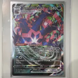 Pokemon Eternatus VMAX SWSH045 Sword & Shield Promo Full Art Holo 340 HP - Image 1