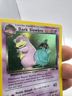 Pokemon TCG Dark Slowbro Team Rocket 12/82 Unlimited Holo WOTC - Rare - NMT - Image 2