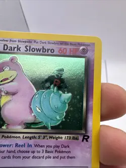 Pokemon TCG Dark Slowbro Team Rocket 12/82 Unlimited Holo WOTC - Rare - NMT - Image 3