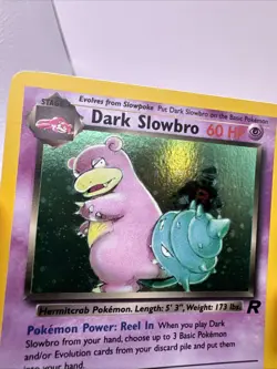 Pokemon TCG Dark Slowbro Team Rocket 12/82 Unlimited Holo WOTC - Rare - NMT - Image 4