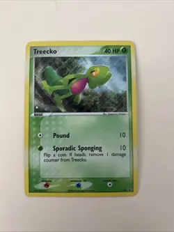 Pokemon TCG Treecko 016 Black Star Promo Holo - Image 1
