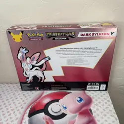 NEW-Pokemon Celebrations Dark Sylveon V Collection Box- SEALED- Evolving Skies-2 - Image 2