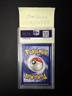 Pokemon TCG Pikachu Yellow Cheeks Signed By Veronica Taylor (VA For Ash) - Image 2