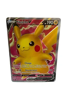 Pokemon TCG Pikachu V (Full Art) 170/185 Swsh04: Vivid Voltage Holo MINT - Image 1