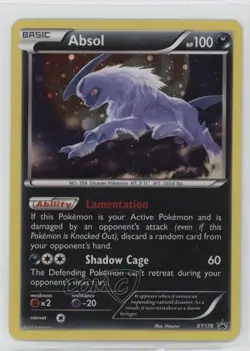 Absol (Cosmos Holo) Holo Pokemon XY Black Star Promo #XY178 - Image 1