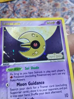 Lunatone 20/92 Legend Maker Stamped Reverse Holo Rare Pokemon TCG Nintendo NM - Image 4