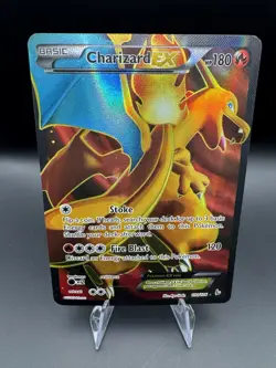 Charizard EX Full Art 100/106 Pokemon XY Flashfire 2014 - Image 1