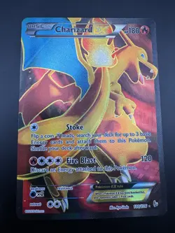 Charizard EX Full Art 100/106 Pokemon XY Flashfire 2014 - Image 3