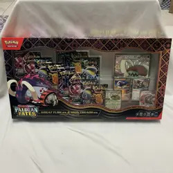 Pokemon TCG Paldean Fates Great Tusk ex & Iron Treads ex Premium Collection |NEW - Image 1
