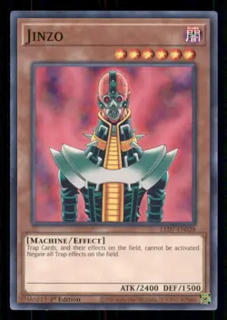 Yugioh Jinzo #LED7-EN038 Legendary Duelists: Rage of Ra LP - Image 1
