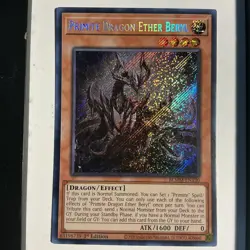 Yu-Gi-Oh! Primite Dragon Ether Beryl BLMM-EN130 1st Edition (Secret Rare) - Image 1