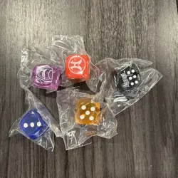 YuGiOh! - Legendary Duelists: Season 3 Dice - Complete Set Of 5 - Image 1