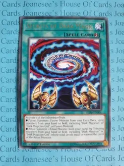 LED6-EN004 Secrets of Dark Magic Rare Yu-Gi-Oh Card 1st Edition New - Image 1