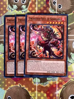 Yugioh Unchained Soul Of Sharvara DUNE-EN019 Playset - Image 1