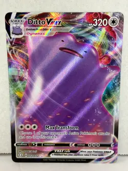 Ditto VMAX Card Shining Fates Pokemon Card (051/075) - 2021 - Image 1