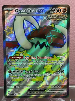 Great Tusk ex 072 Sv: Scarlet & Violet Promo Cards Holo - Image 1