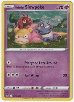 Galarian Slowpoke SWSH126 SWSH: Sword & Shield Promo Cards Holo - Image 1