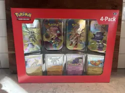 Pokemon 4 Mini Tins + 4 Promo Cards Bundle - 151 Sams Club Exclusive New Sealed - Image 1