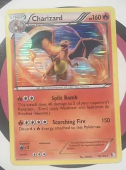 Pokemon TCG Charizard Holo Rare Card 20/149 Boundaries Crossed NM - Image 1