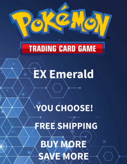 EX Emerald Pokemon TCG Cards You Choose! 12/2 - Image 1