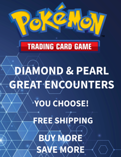 Diamond & Pearl Great Encounters 2008 Pokemon TCG Cards 12/1 - Image 1