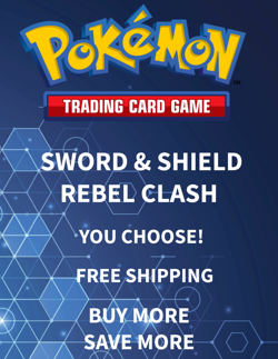 Sword & Shield: Rebel Clash Pokemon Cards You Choose! 11/30 - Image 1
