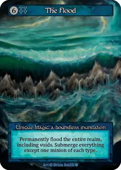 Sorcery: Contested Realm The Flood Unique Regular NM (GT) - Image 1