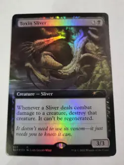 MTG TOXIN SLIVER FOIL FREE SHIPPING EX-MINT COND!!! - Image 1