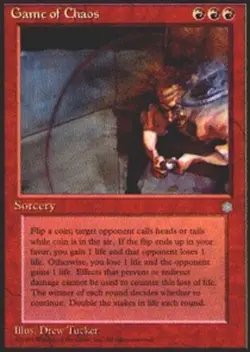 Mint/Near-Mint, English - 1 x MTG Game of Chaos Ice Age - Image 1