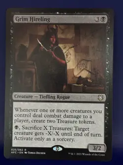 Grim Hireling English MTG Commander: Adventures In The Forgotten Realms AFC - Image 1