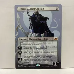 MTG Tezzeret, Cruel Captain Magic: The Gathering Edge of Eternities Mythic #0287 - Image 1