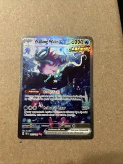 Pokemon: 1x Walking Wake ex - 205/162 - Special Illustration Rare - NM Temporal - Image 1