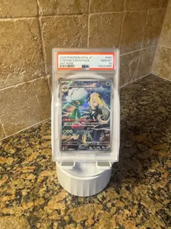 PSA 10 Gem Mint JPN Cynthia's Roserade AR sv9a Heat Wave Arena 065/063 Pokemon - Image 1
