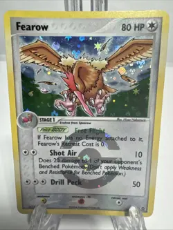 Pokemon Fearow #24/112 Reverse Holo Rare - EX Fire Red & Leaf Green Light Played - Image 1