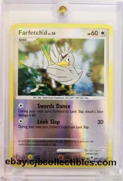 Pokemon FARFETCH'D 49/132 Reverse Holo Secret Wonders - Played 🍒 - Image 1