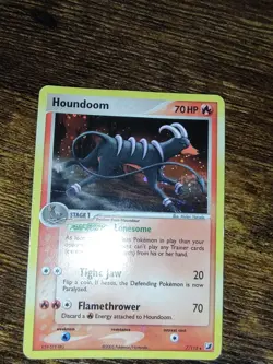 Pokemon Houndoom 7/115 Ex Unseen Forces Rare Holo - Image 2