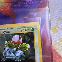 Ivysaur Pokemon Base Set 1st edition Shadowless Uncommon 30/102 - Image 3