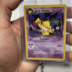 Pokemon Dark Hypno 26/82 Team Rocket-Unlimited Edition Rare Non-Holo MP WOTC Vtg - Image 1