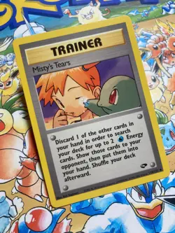 Misty's Tears 118/132 Uncommon Gym Challenge Pokemon TCG - Image 2
